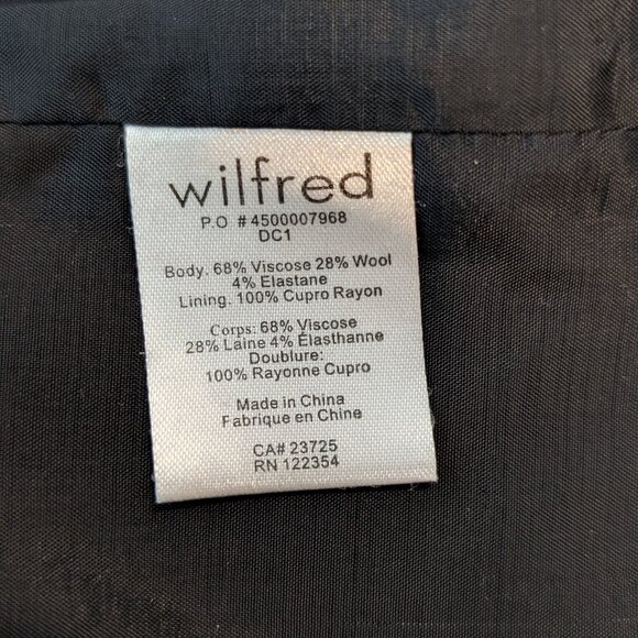 Wilfred Wool Blend Dark Grey Blazer - Picture 7 of 7